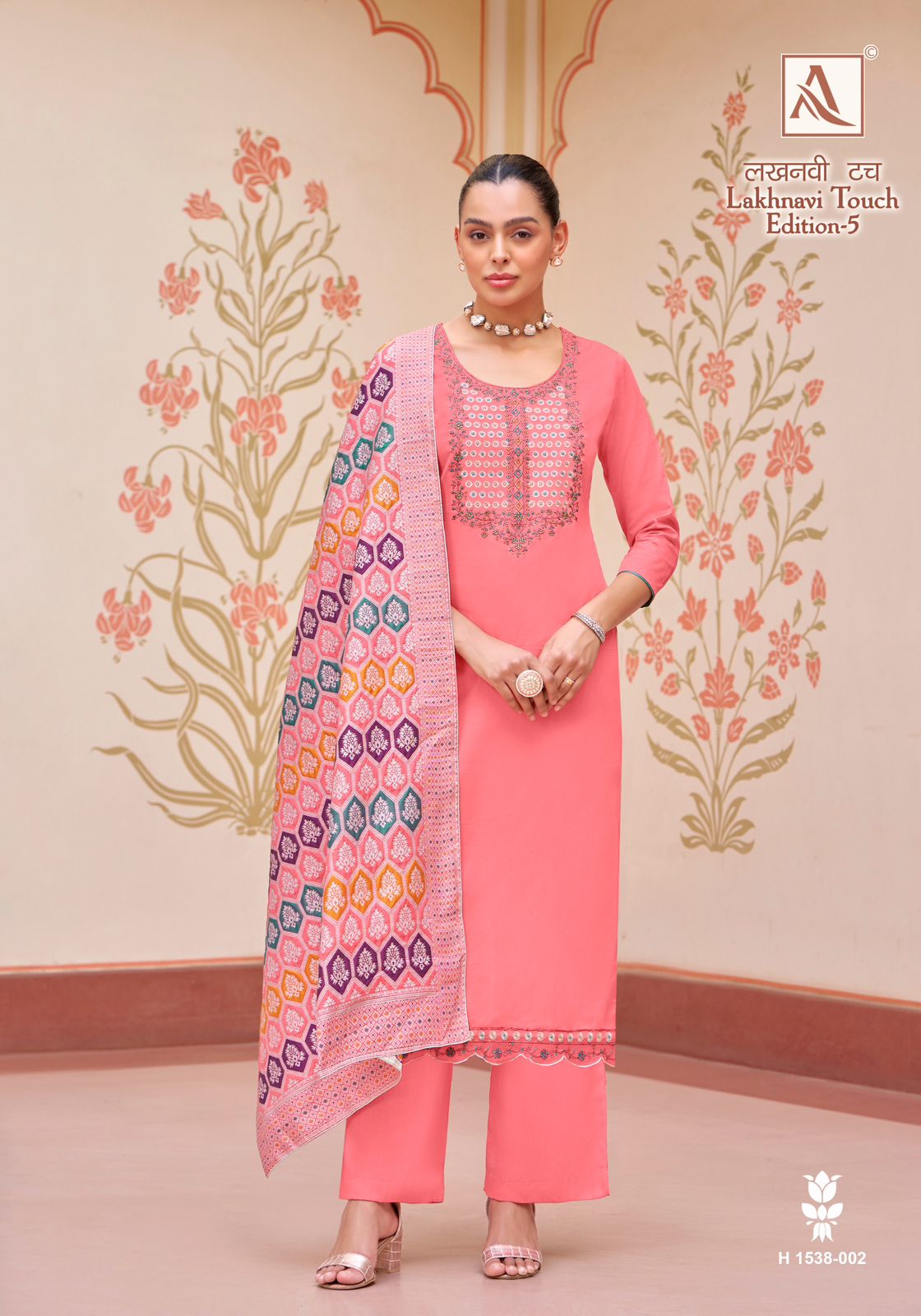 ALOK SUITS LAKHNAVI TOUCH EDITION 5