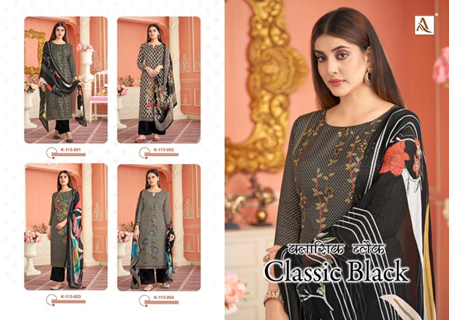 ALOK SUITS CLASSIC BLACK SUITS SUPPLIER IN SURAT