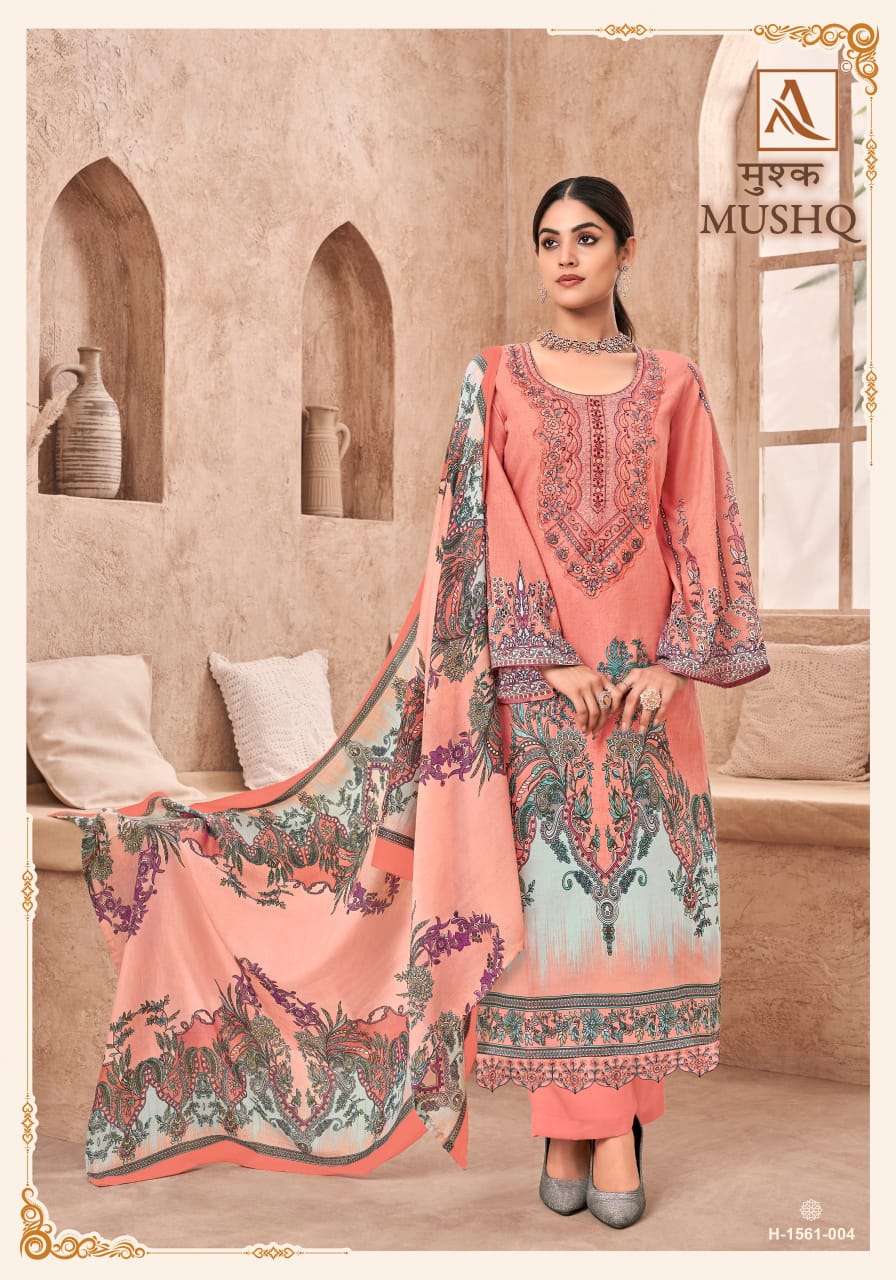 ALOK SUITS MUSHQ SALWAR SUITS WHOLESALE