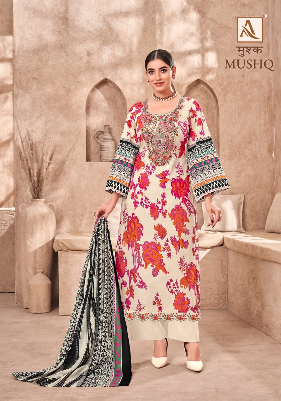 ALOK SUITS MUSHQ SALWAR SUITS WHOLESALE