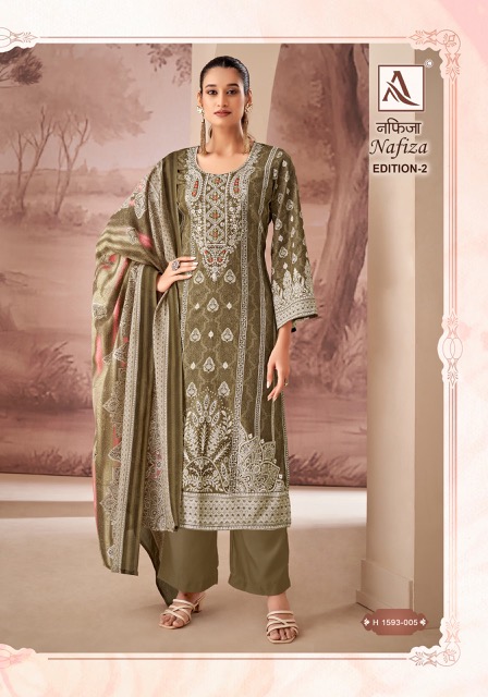 ALOK SUITS NAFIZA EDITION 2 PURE CAMBRIC SUITS