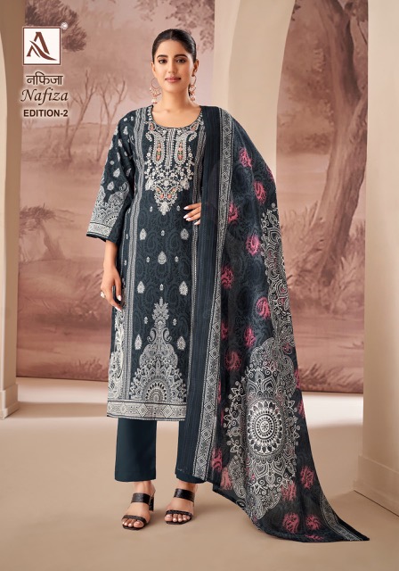 ALOK SUITS NAFIZA EDITION 2 PURE CAMBRIC SUITS