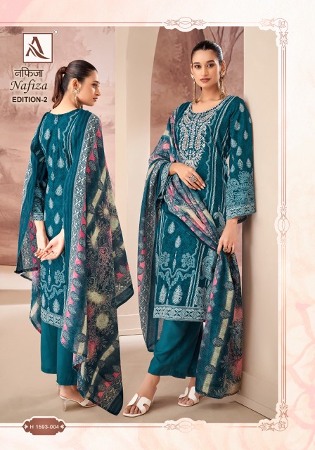 ALOK SUITS NAFIZA EDITION 2 PURE CAMBRIC SUITS