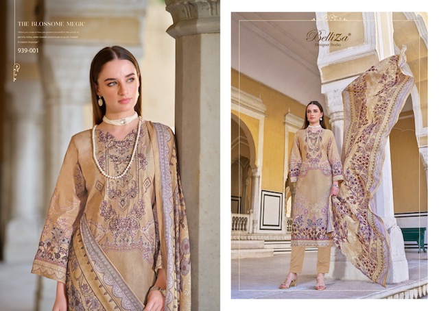 BELLIZA NAIRA VOL 61 PURE COTTON SUITS