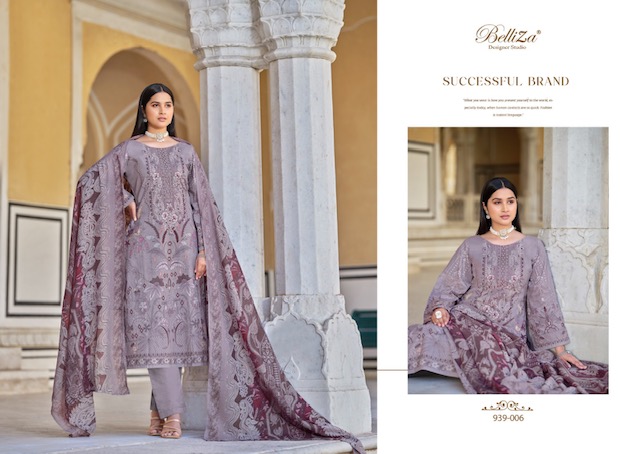 BELLIZA NAIRA VOL 61 PURE COTTON SUITS