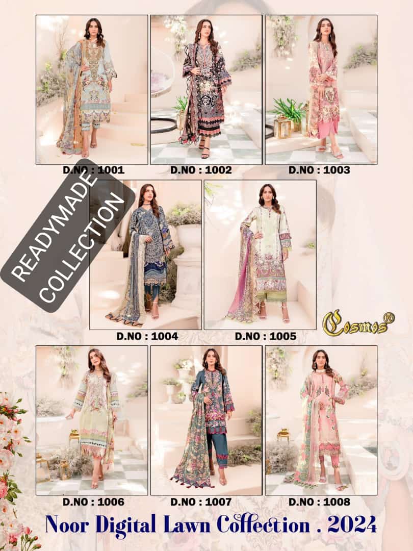 COSMOS NOOR DIGITAL LAWN COLLECTION 2024