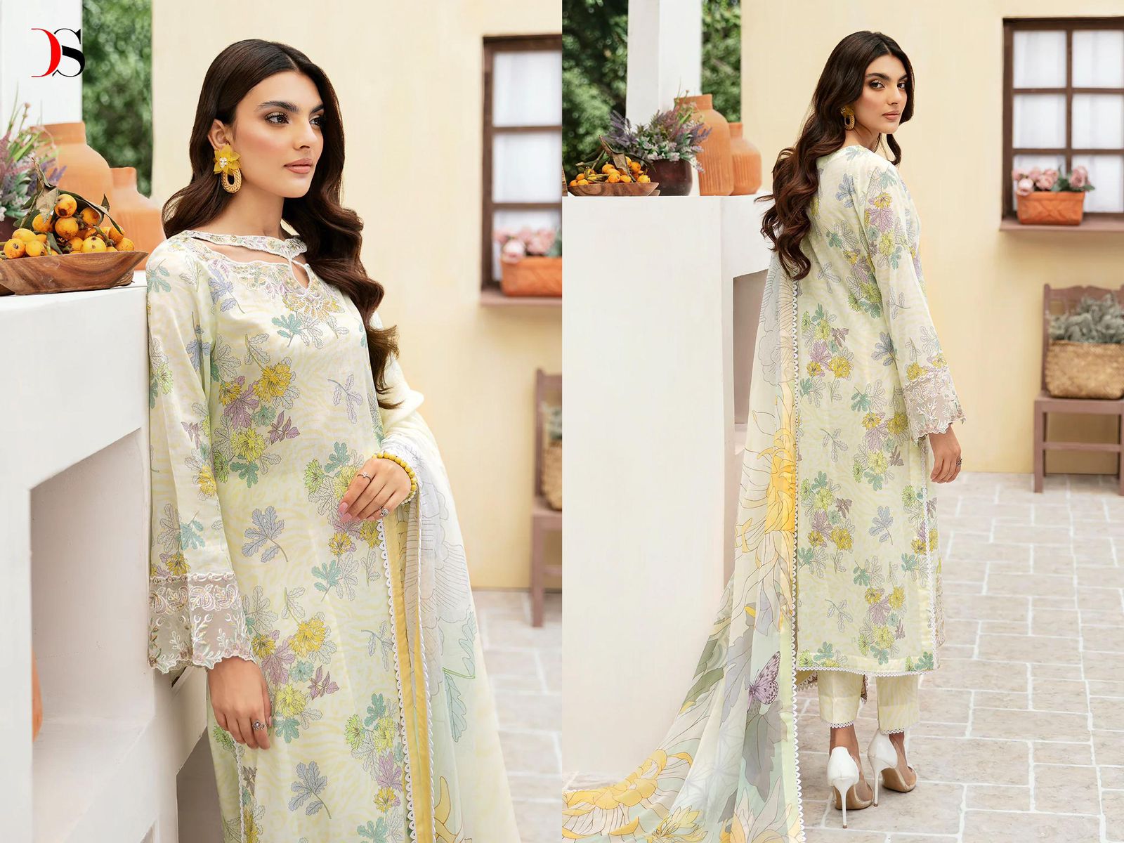 DEEPSY RAMSHA RANGREZ 24-3 LUXURY LAWN COLLECTION