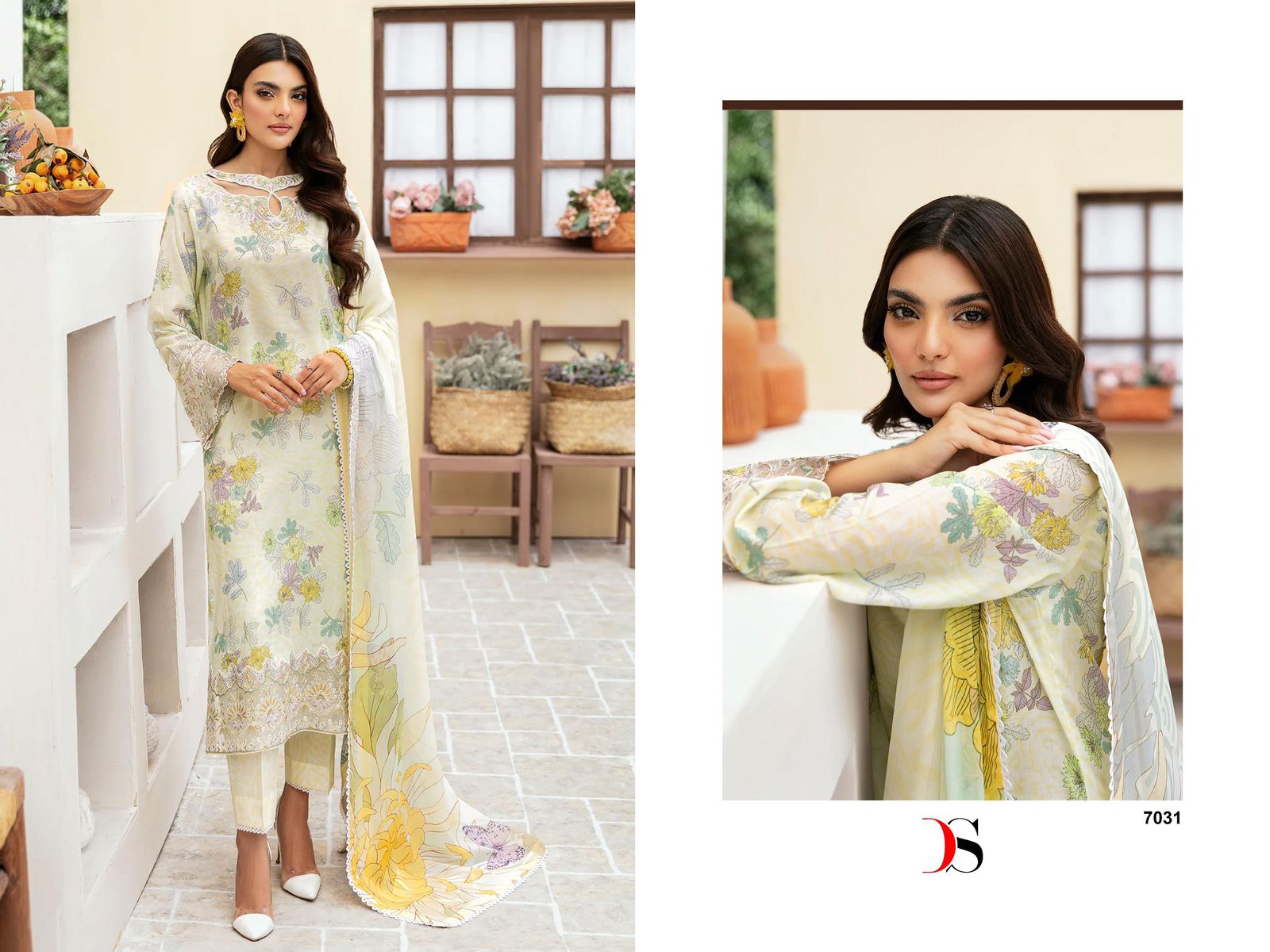 DEEPSY RAMSHA RANGREZ 24-3 LUXURY LAWN COLLECTION