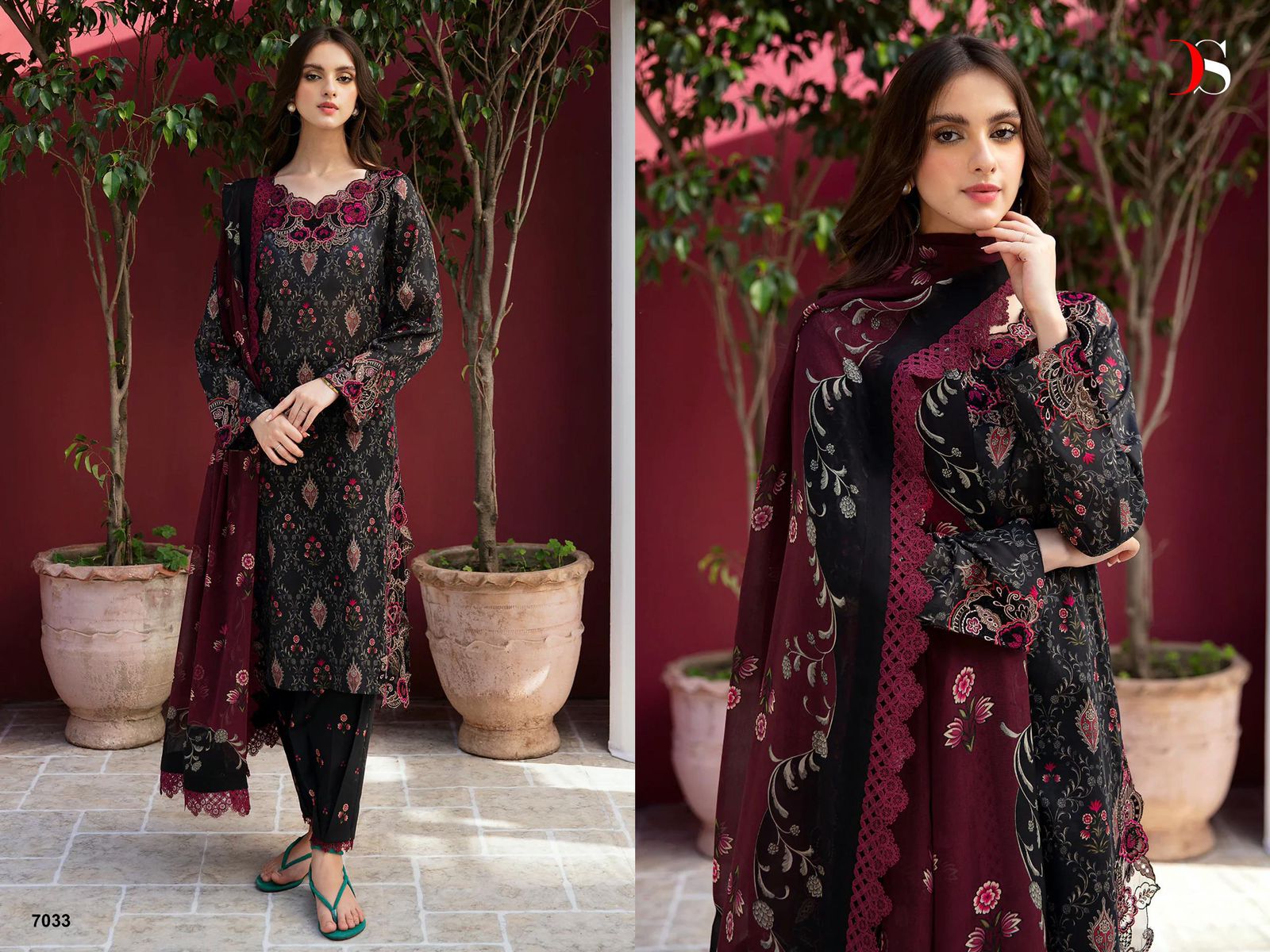 DEEPSY RAMSHA RANGREZ 24-3 LUXURY LAWN COLLECTION