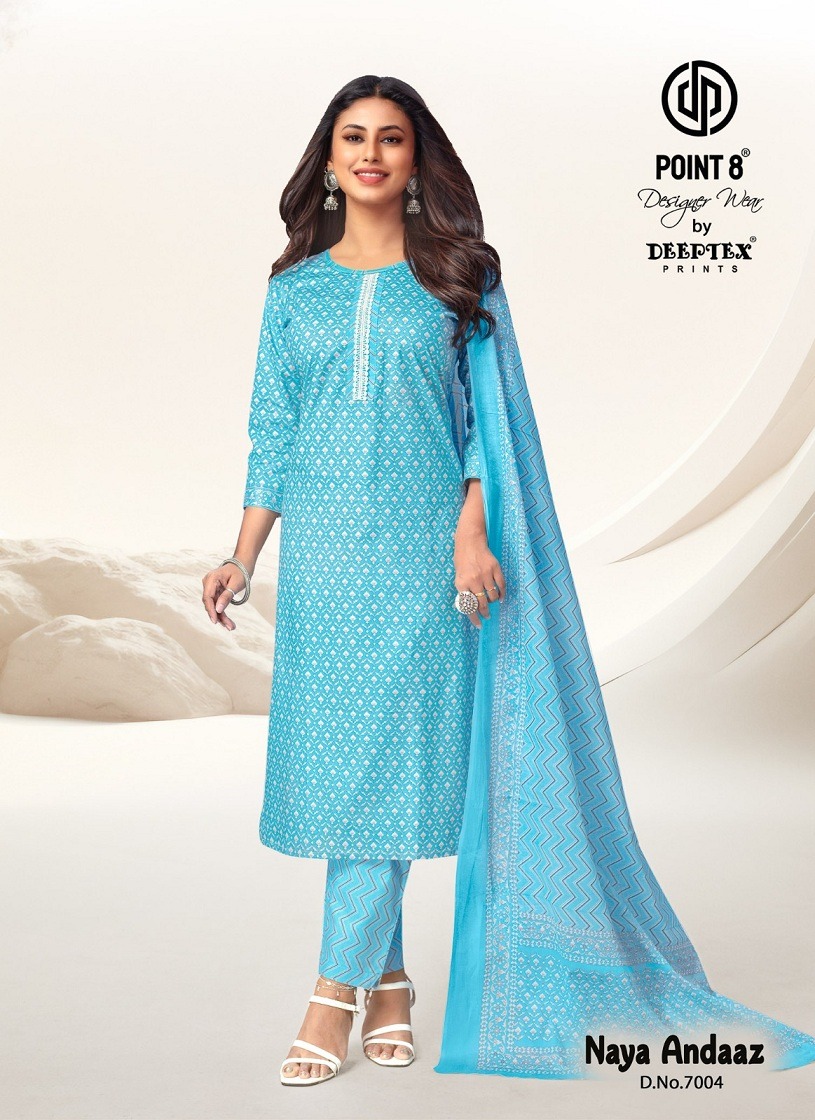 DEEPTEX NAYA ANDAAZ VOL 7 COTTON READYMADE SUITS