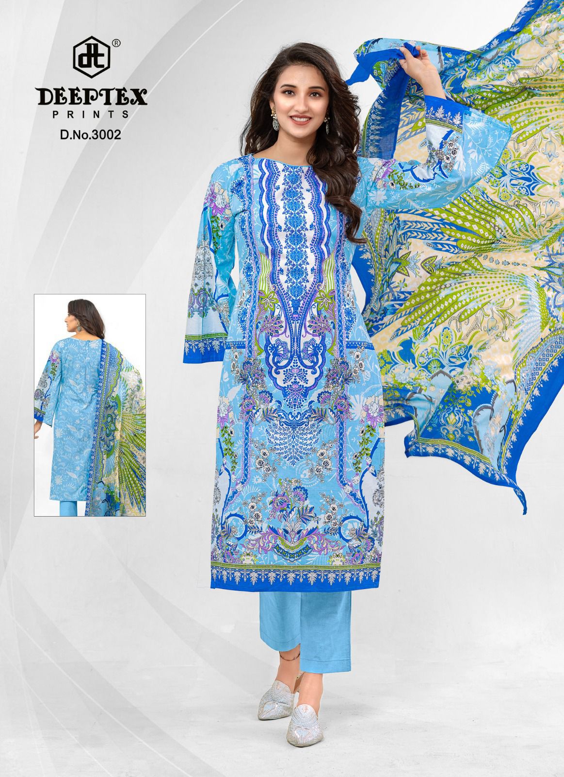 DEEPTEX PRINTS ROOHI ZARA VOL 3 LAWN PRINTED SUITS