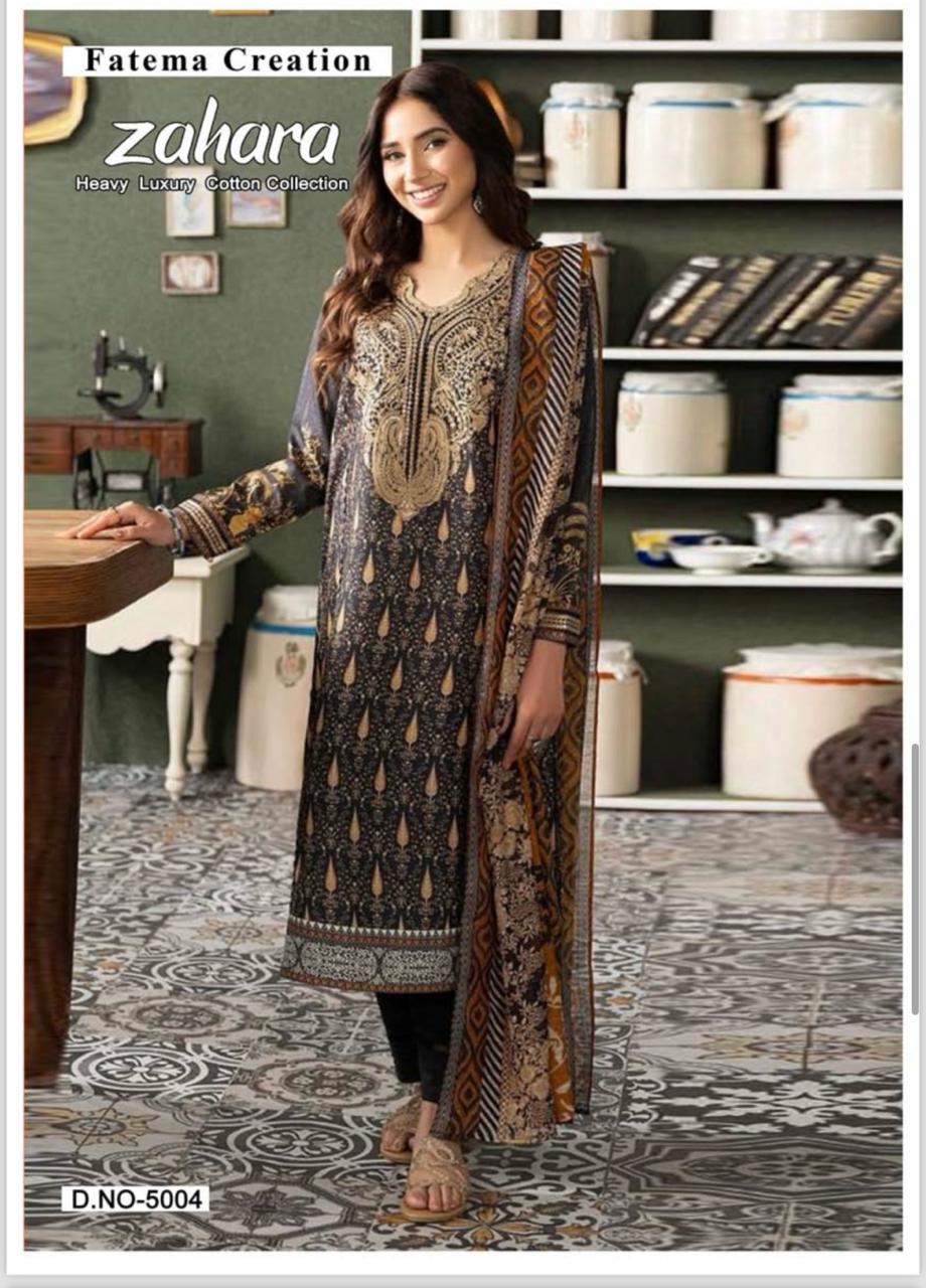 FATEMA CREATION ZAHARA VOL 5 LAWN KARACHI SUITS