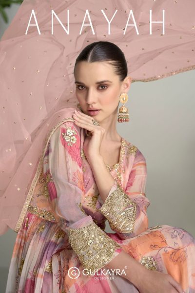 GULKAYRA DESIGNER ANAYAH CHINNON SUITS WHOLESALER