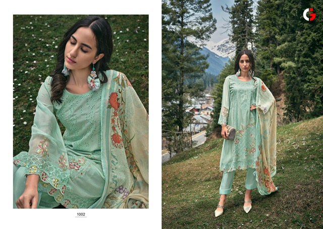 GULL JEE TAREEF SILK EMBROIDERY SUITS