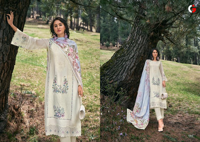 GULL JEE TAREEF SILK EMBROIDERY SUITS