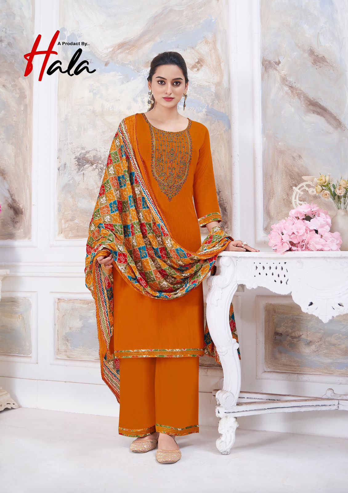 HALA NIGAAR VOL 1 REYON SUITS WHOLESALE