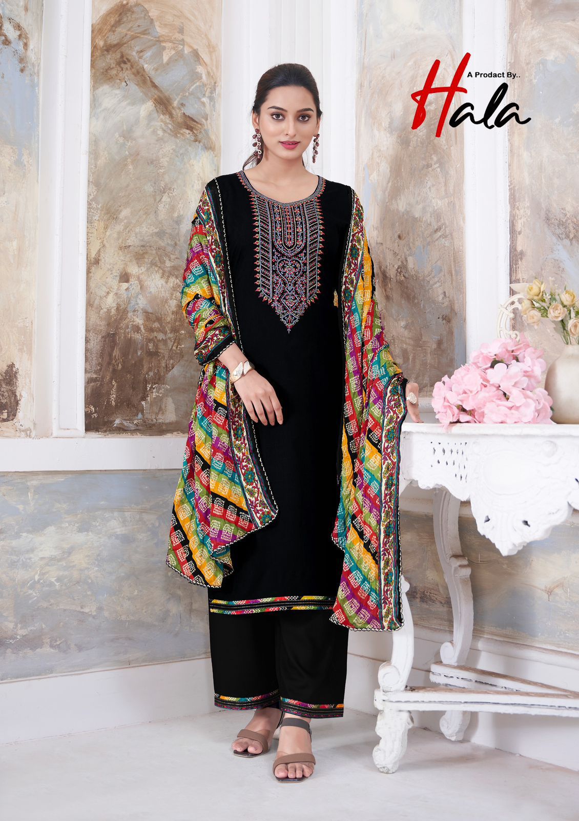 HALA NIGAAR VOL 1 REYON SUITS WHOLESALE