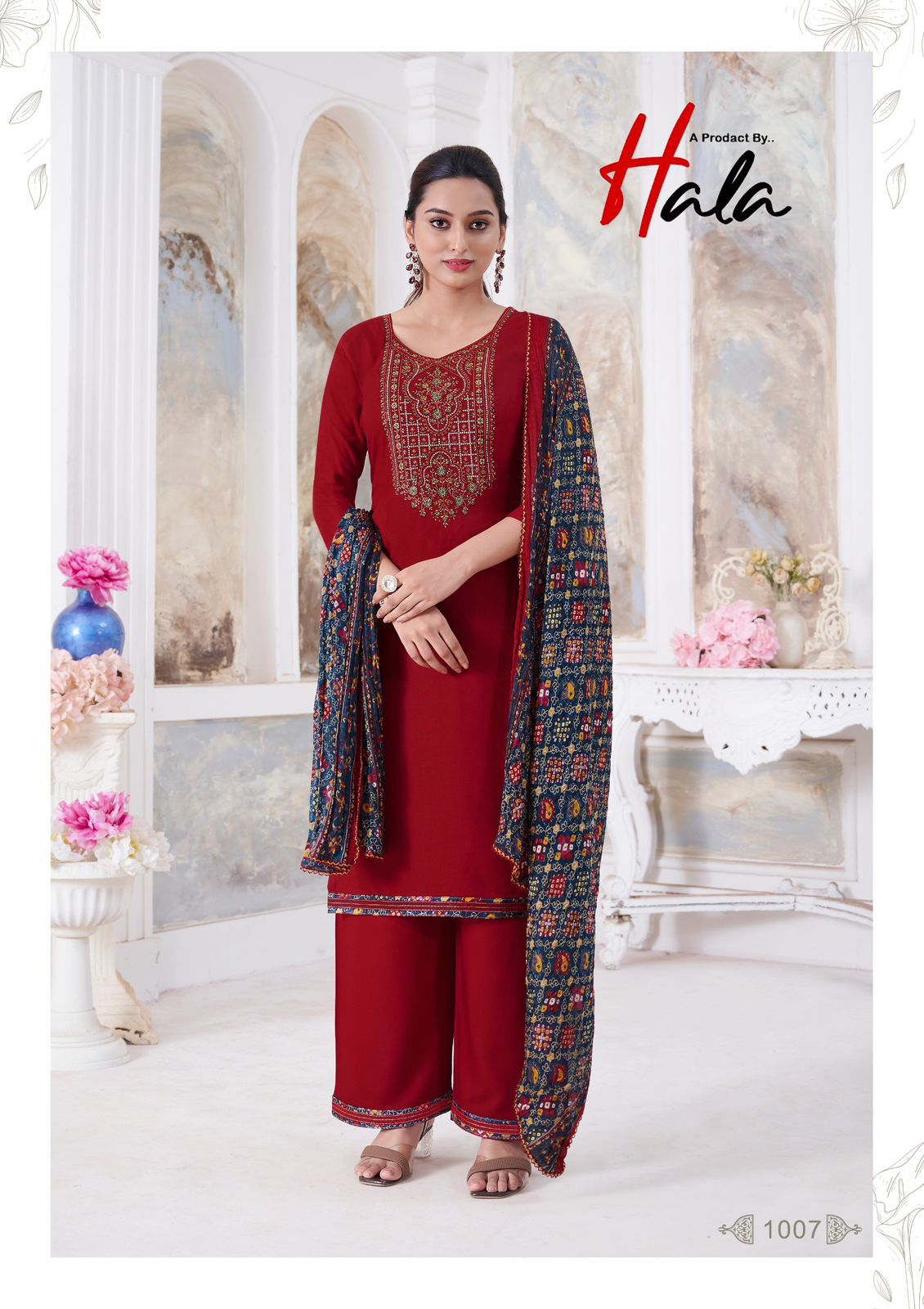 HALA NIGAAR VOL 1 REYON SUITS WHOLESALE