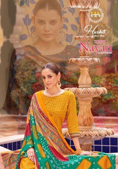 HARSHIT FASHION NAYAN SALWAR SUITS WHOLESALE