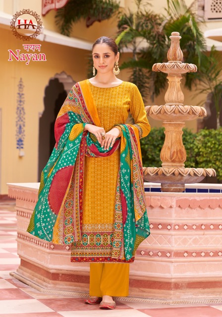 HARSHIT FASHION NAYAN SALWAR SUITS WHOLESALE