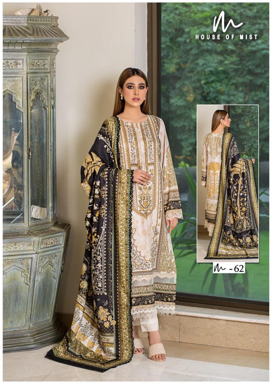 HOUSE OF MIST GHAZAL VOL 7 PURE LAWN SUITS