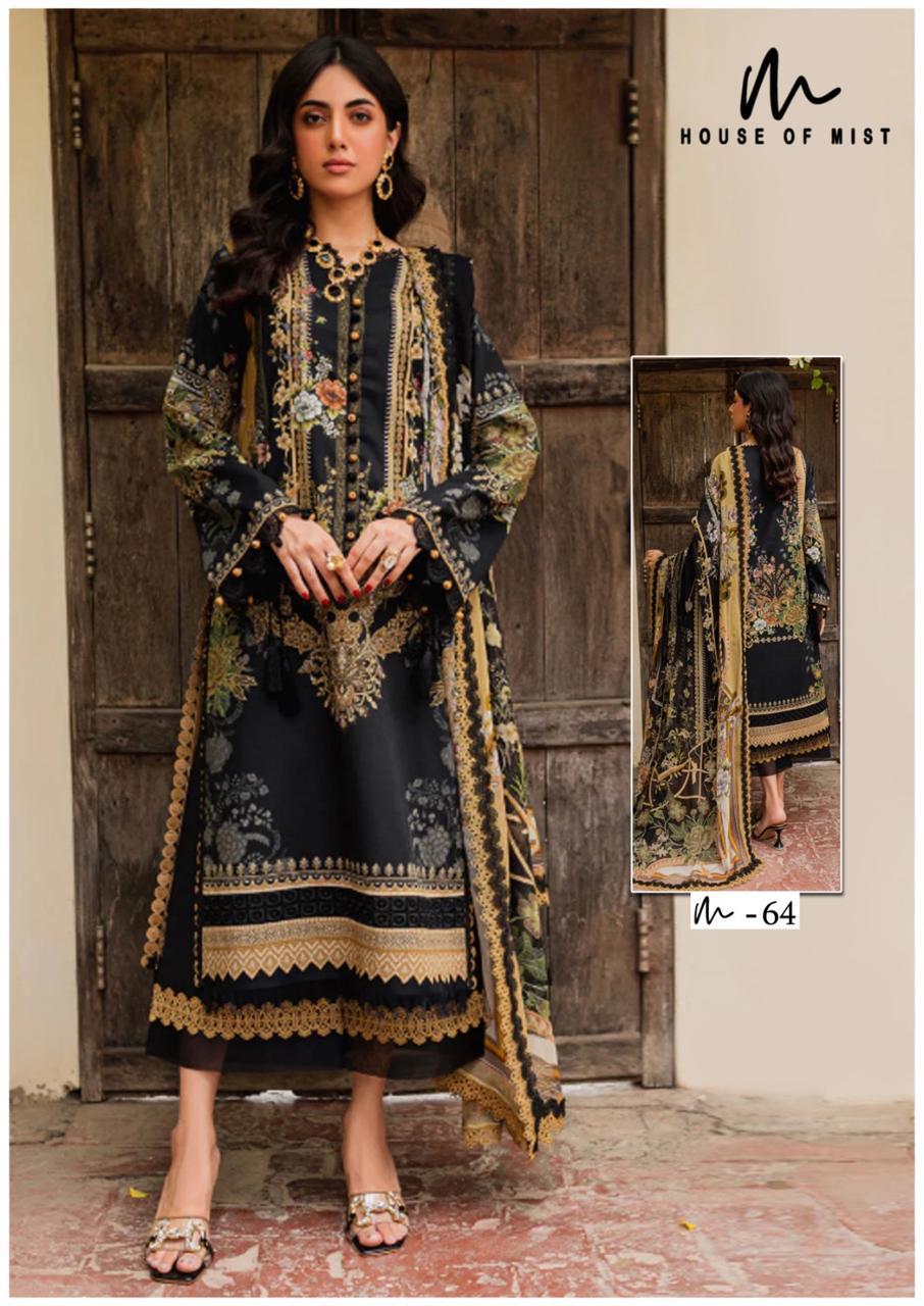 HOUSE OF MIST GHAZAL VOL 7 PURE LAWN SUITS