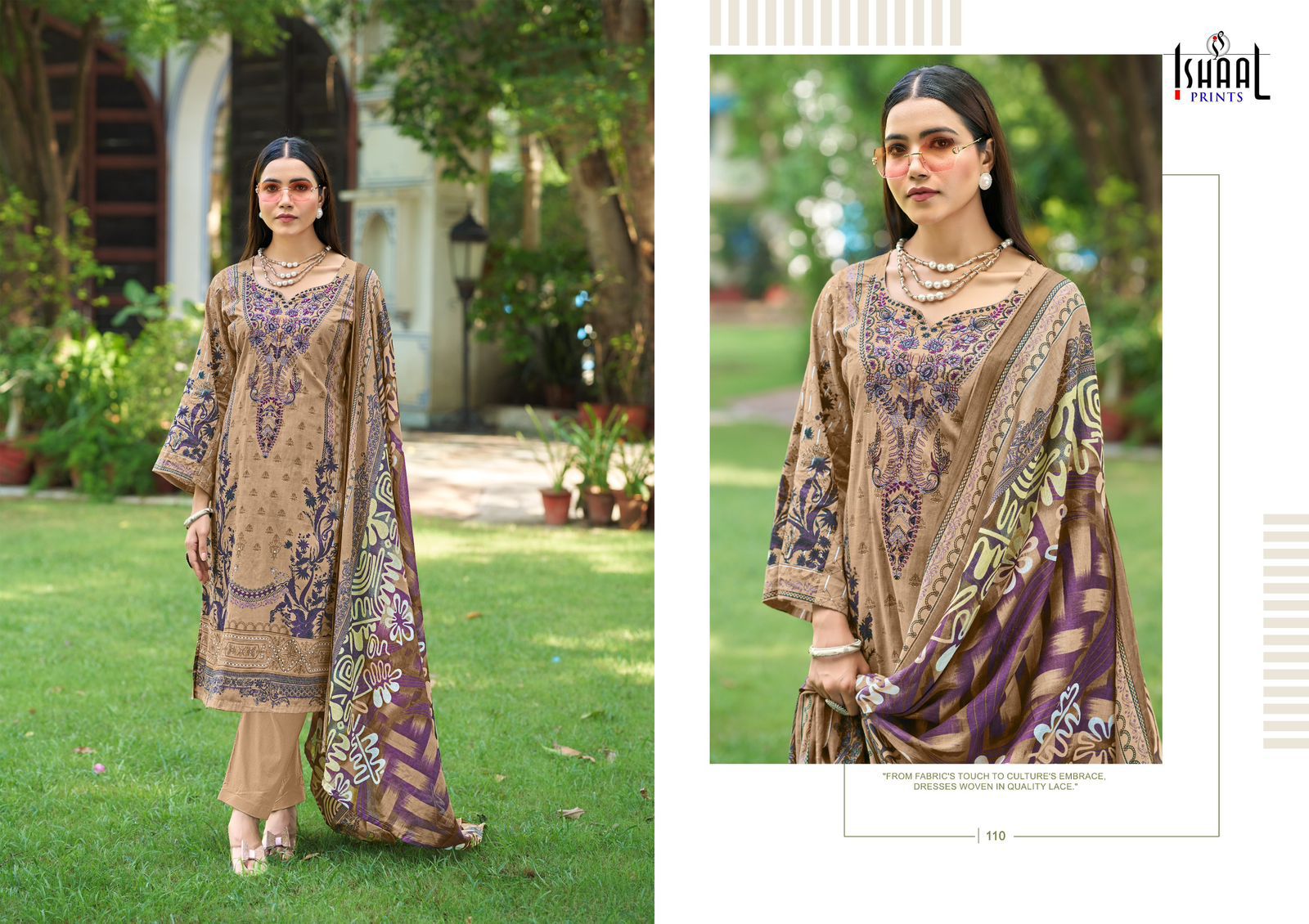 ISHAAL PRINTS MARIA VOL 1 PURE LAWN SUITS