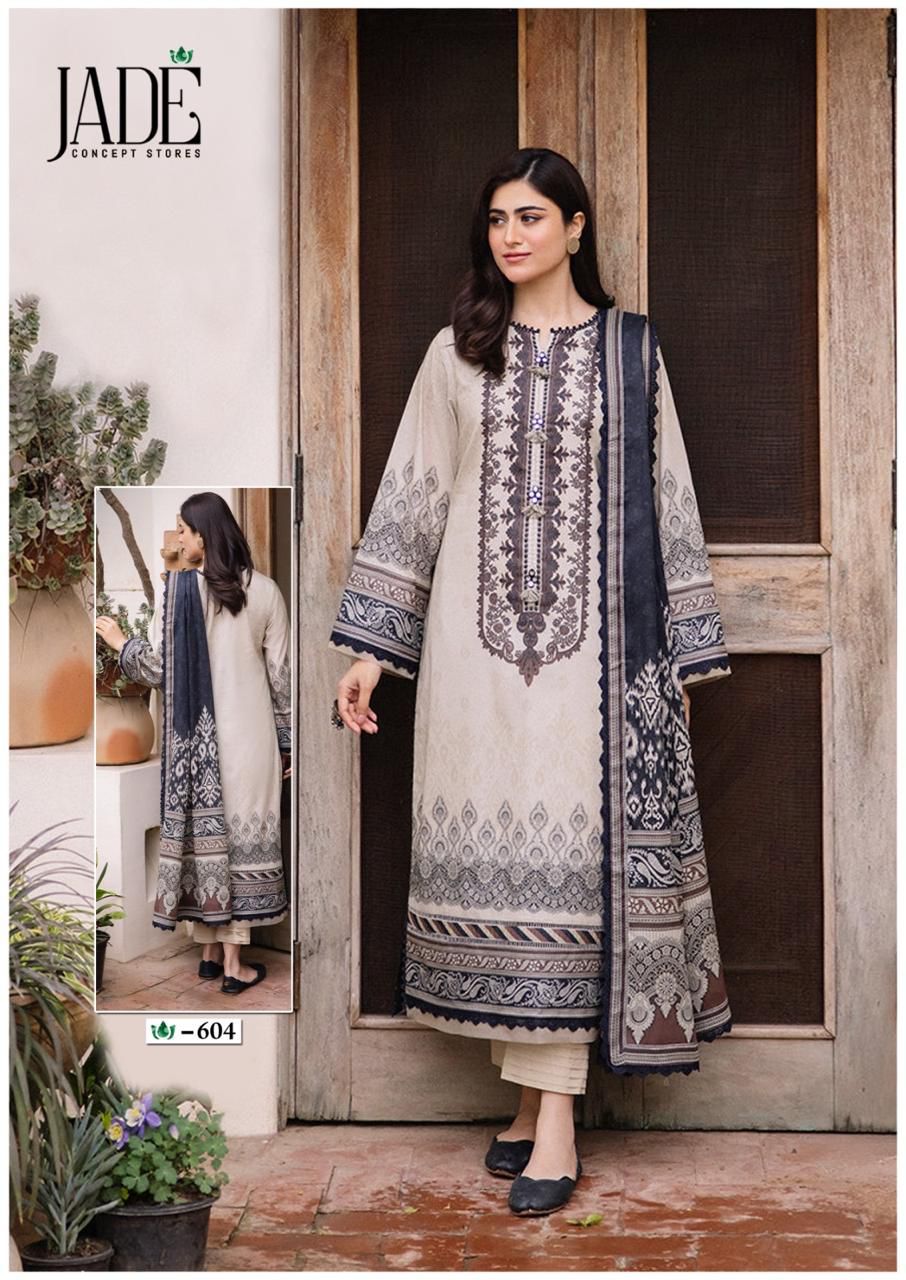 JADE CRIMSON VOL 6 LAWN KARACHI SUITS