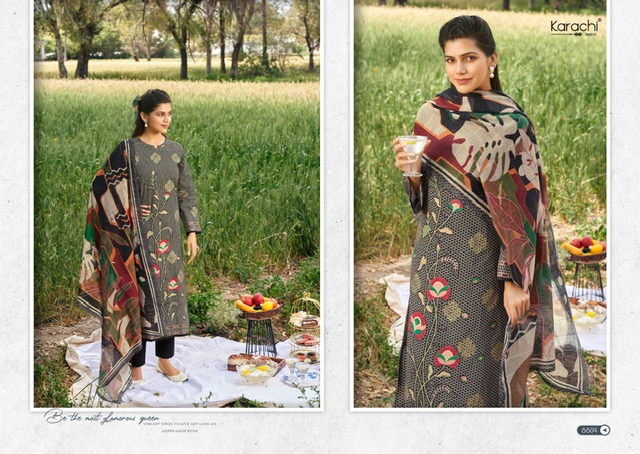 KARACHI PRINTS ALFAAZ PURE CAMBRIC SUITS