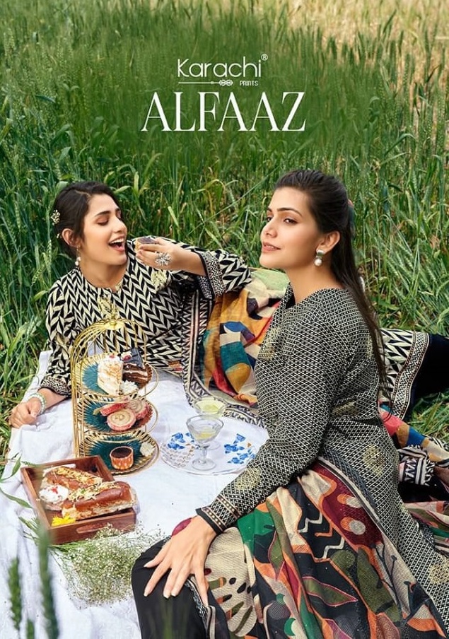 KARACHI PRINTS ALFAAZ PURE CAMBRIC SUITS