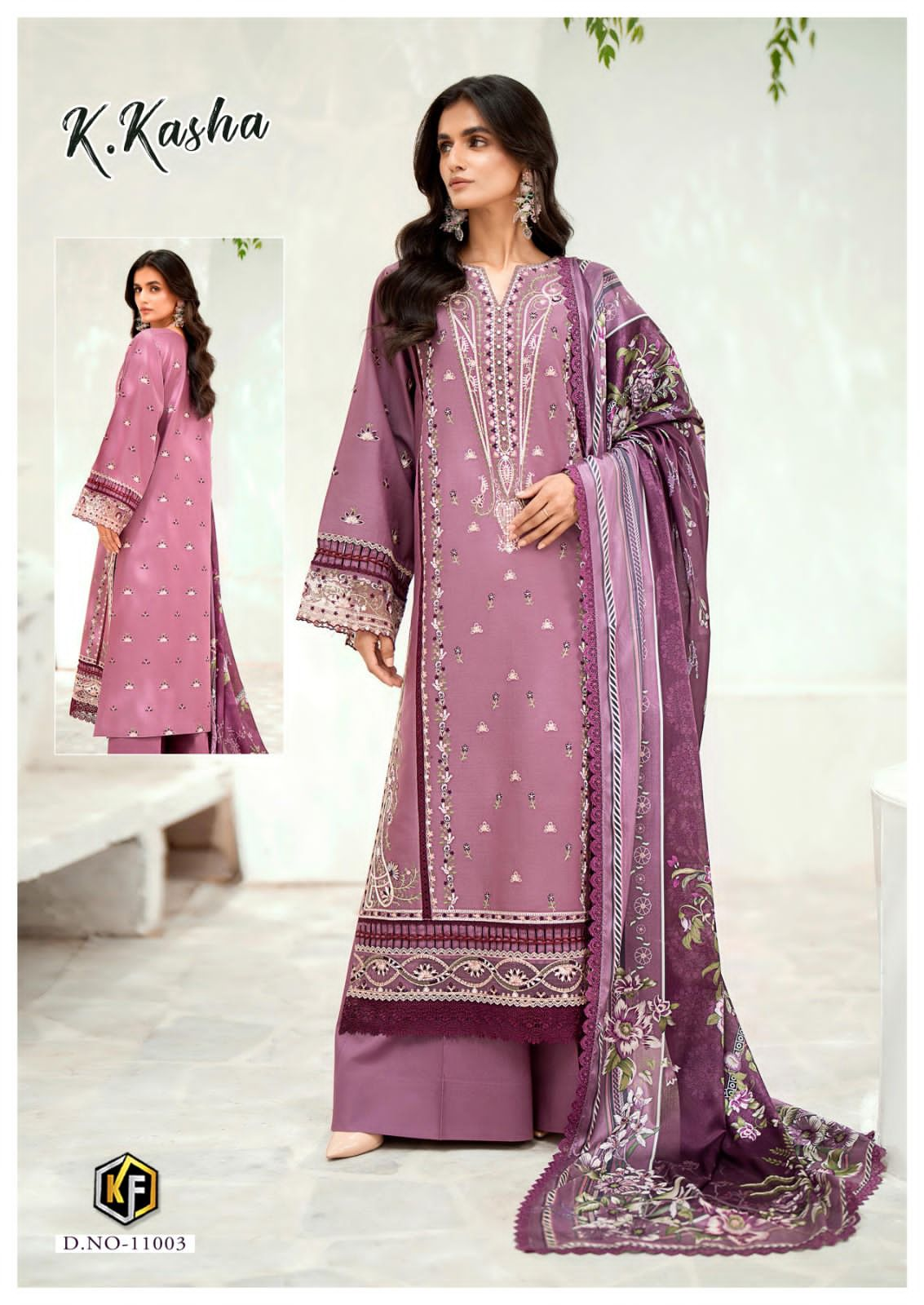 KEVAL FAB K KASHA VOL 11 COTTON KARACHI SUITS