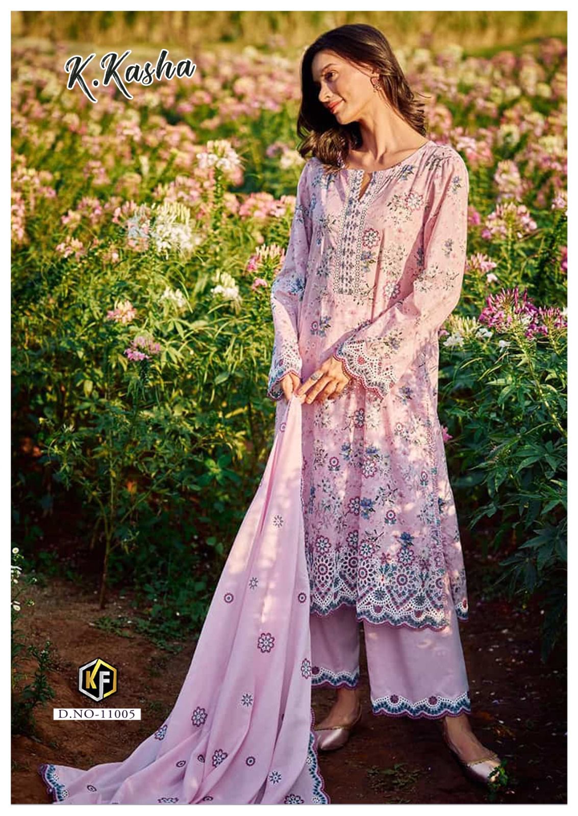 KEVAL FAB K KASHA VOL 11 COTTON KARACHI SUITS