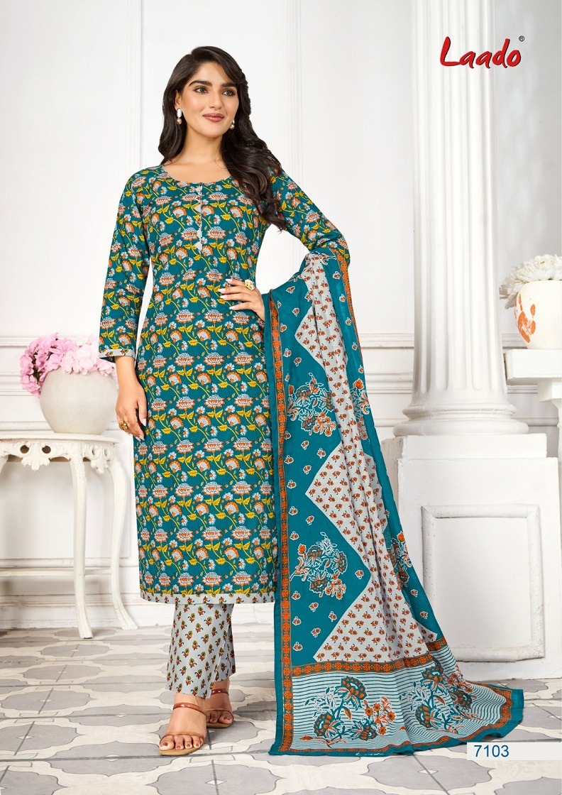 LAADO VOL 71 COTTON DRESS MATERIAL