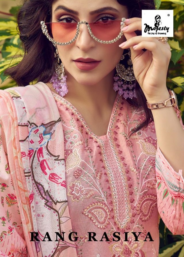 MAJESTY RANG RASIYA PAKISTANI SUITS WHOLESALER