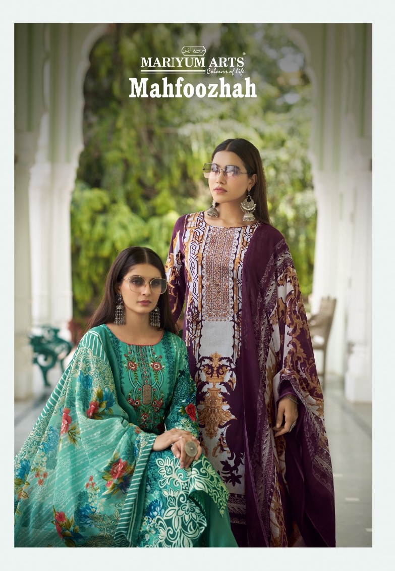 MARIYUM ARTS MAHFOOZHAH PURE COTTON SUITS