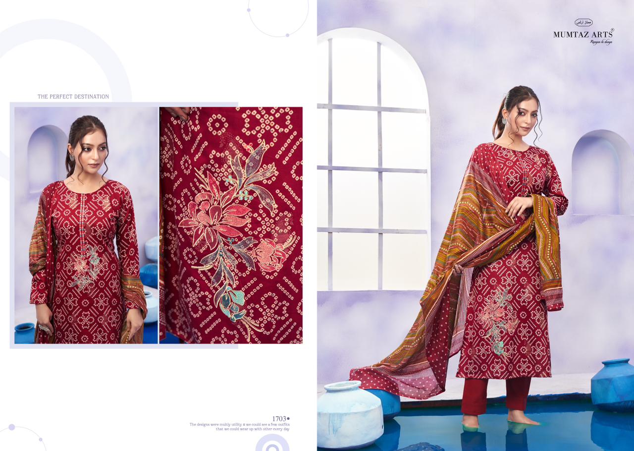 MUMTAZ ARTS RUHANI SALWAR SUITS WHOLESALE