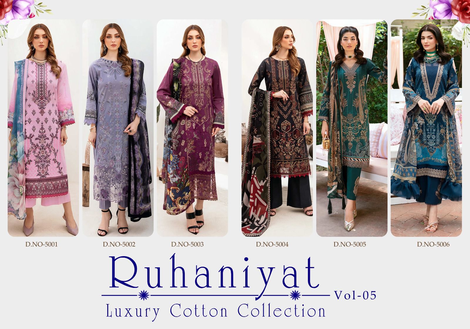 RUHANIYAT VOL 5 LUXURY LAWN COLLECTION