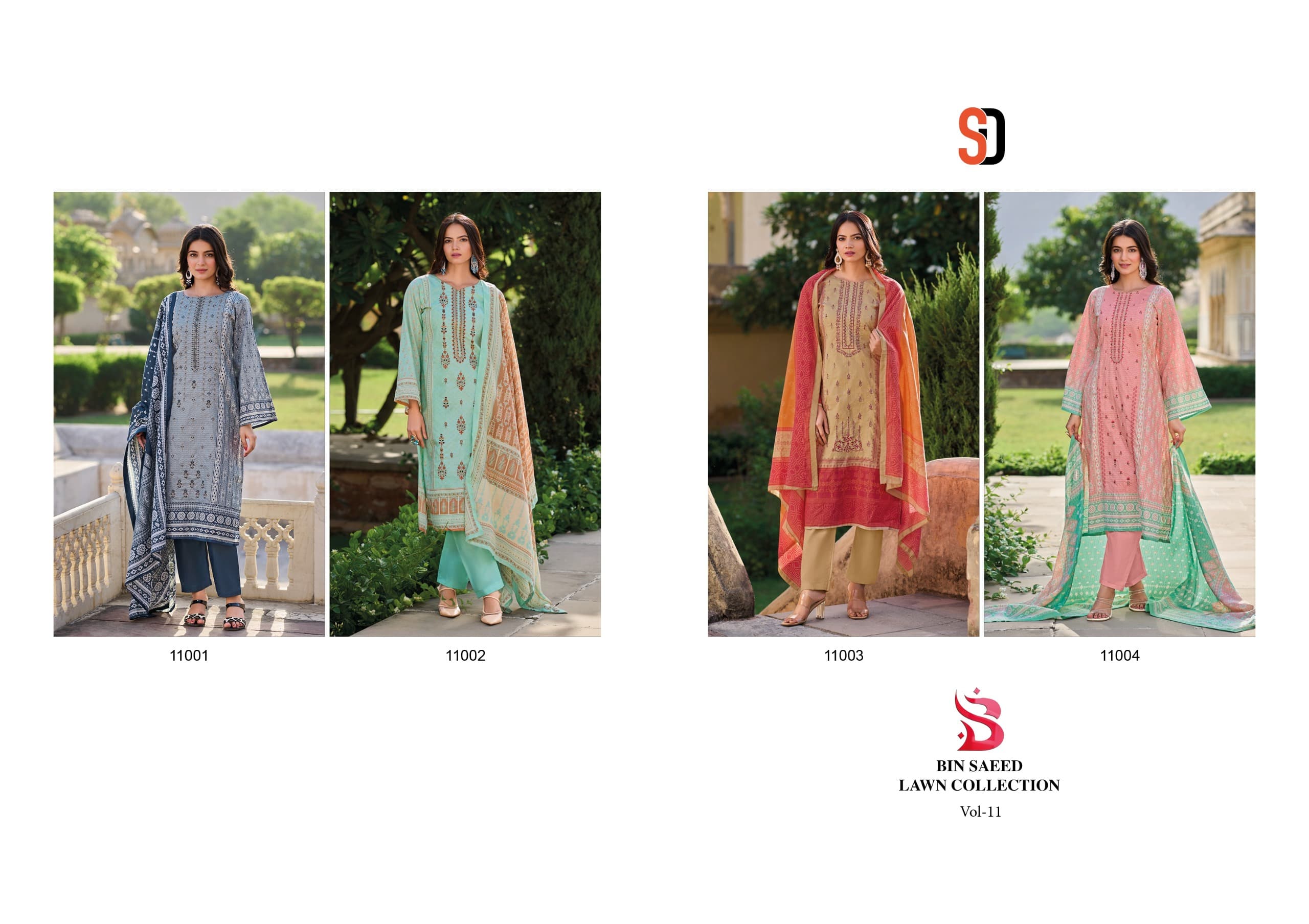 SHRADDHA DESIGNER VOL 11 LAWN COLLECTION