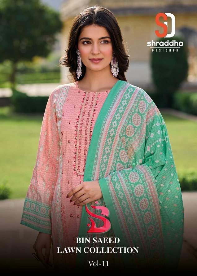 SHRADDHA DESIGNER VOL 11 LAWN COLLECTION