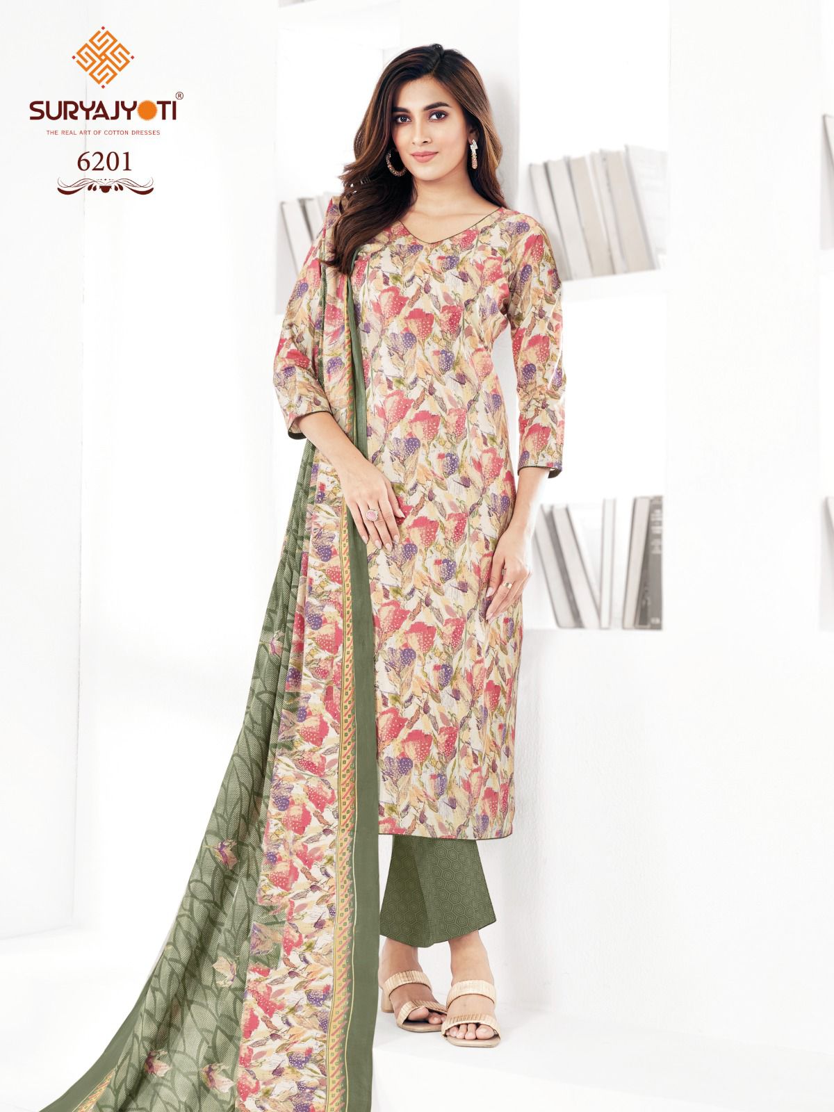 SURYAJYOTI TRENDY COTTON VOL 62 READYMADE SUITS