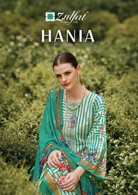 ZULFAT HANIA PURE COTTON SUITS