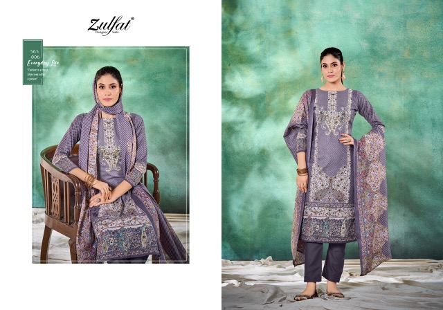 ZULFAT TANIA VOL 3 PURE COTTON SUITS