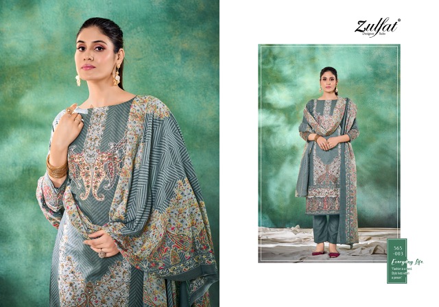 ZULFAT TANIA VOL 3 PURE COTTON SUITS