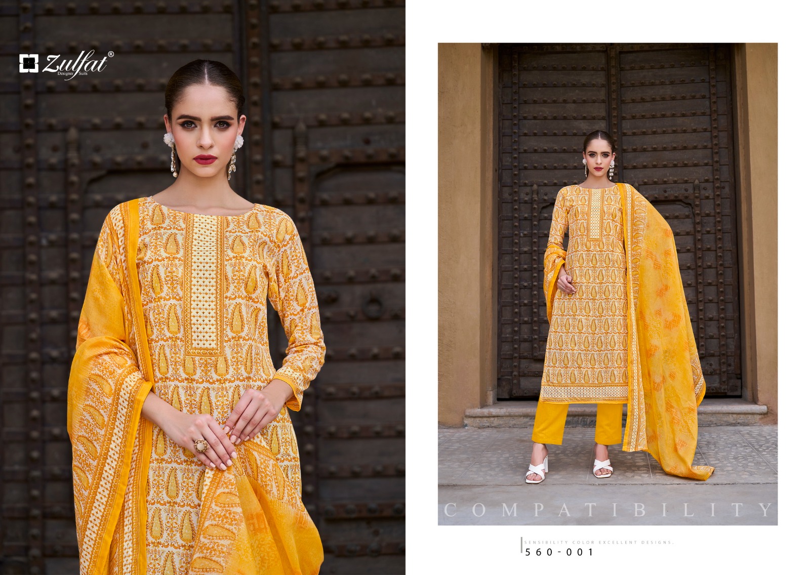 ZULFAT ZOHRA VOL 3 PURE COTTON SUITS