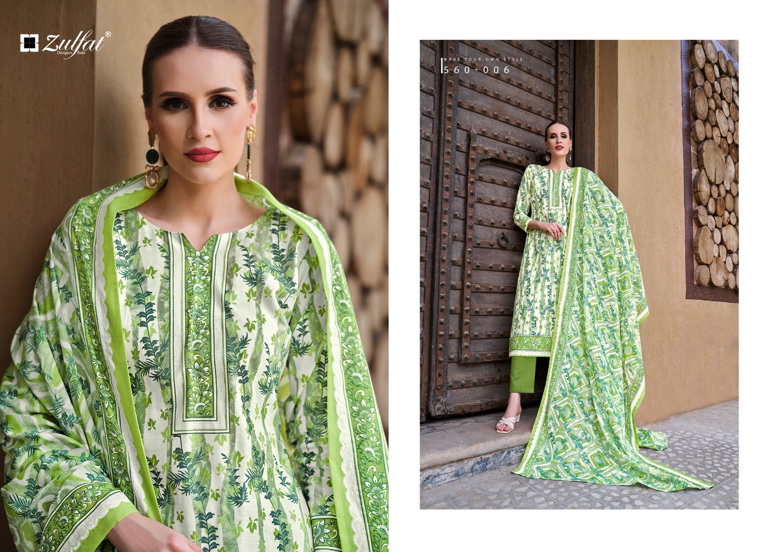 ZULFAT ZOHRA VOL 3 PURE COTTON SUITS