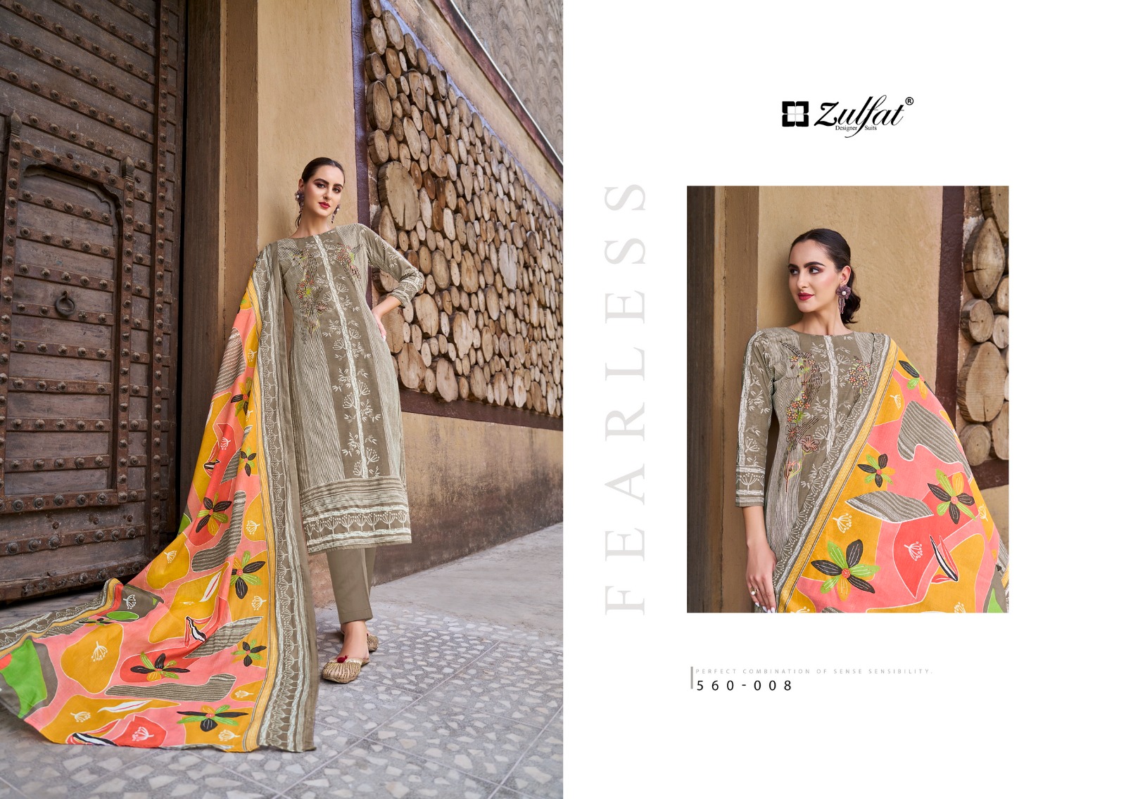 ZULFAT ZOHRA VOL 3 PURE COTTON SUITS