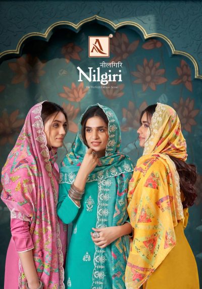 ALOK SUITS NILGIRI PURE ZAM COTTON SUITS