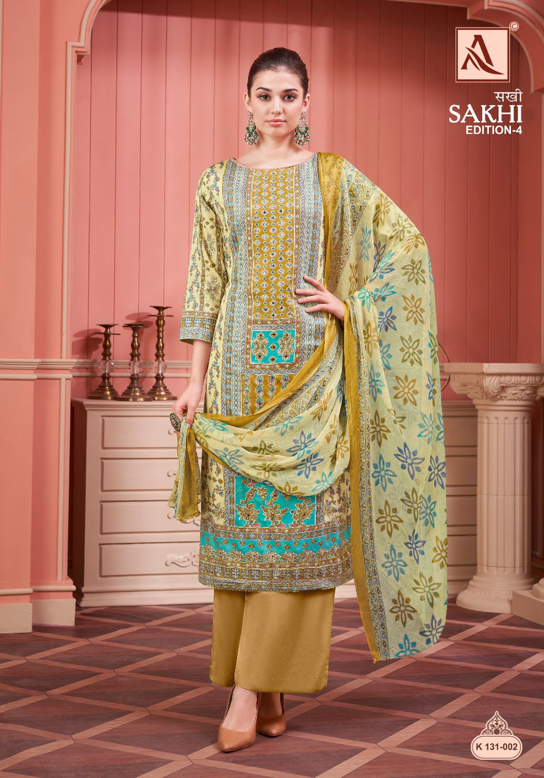 ALOK SUITS SAKHI EDITION 4 PURE JAM SUITS