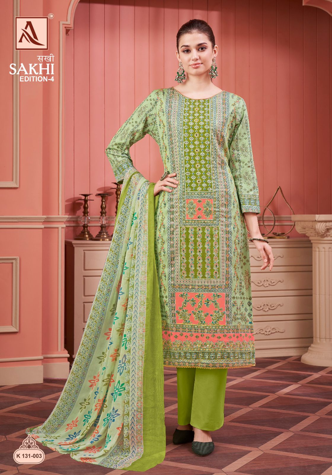 ALOK SUITS SAKHI EDITION 4 PURE JAM SUITS