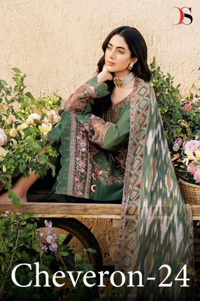 DEEPSY SUITS CHEVERON 24 PAKISTANI SUITS